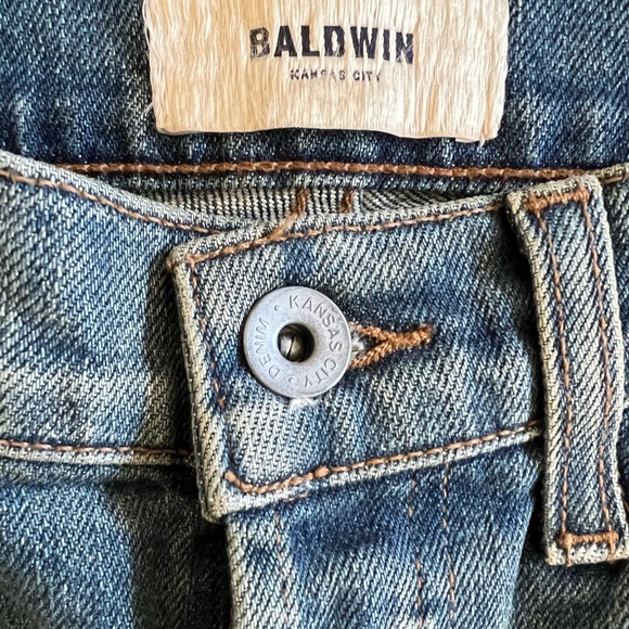 Baldwin Kansas City Cropped Kick Flare Size 24 - Picture 12 of 13